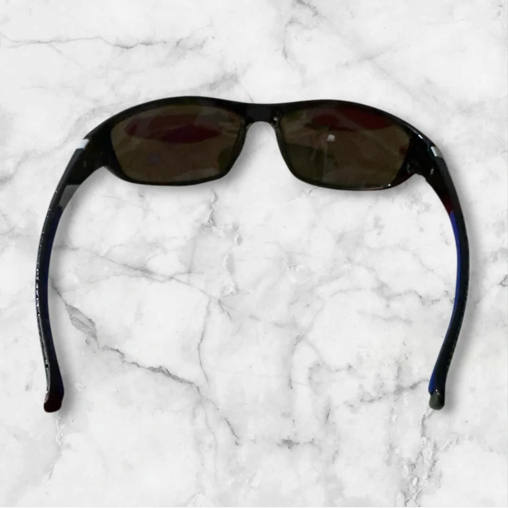Men’s Polarized Black and Blue Sunglasses NIP